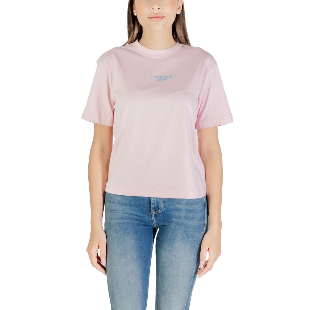 Calvin Klein Jeans Multicolor Cotton T-Shirt - Luxe Nova