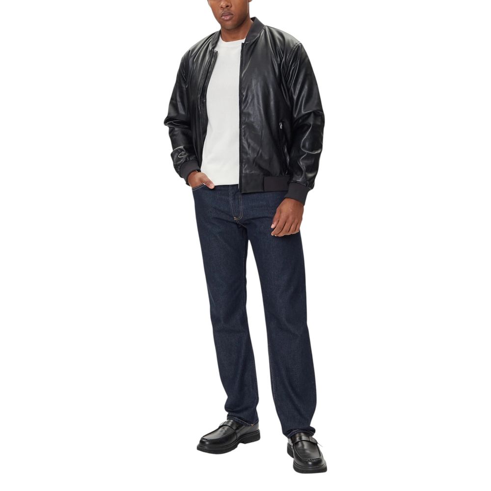 Calvin Klein Jeans Black Polyethylene Bomber - Luxe Nova