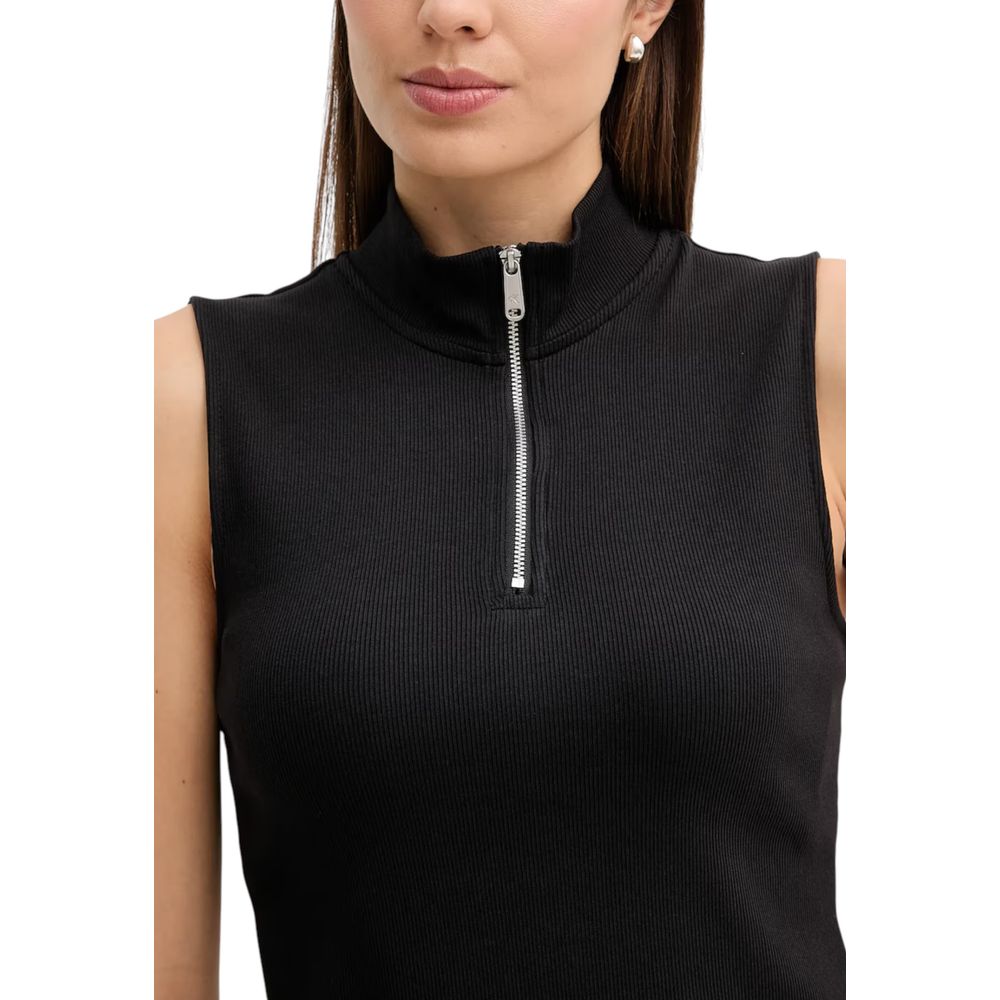 Calvin Klein Jeans Black Cotton Top - Luxe Nova