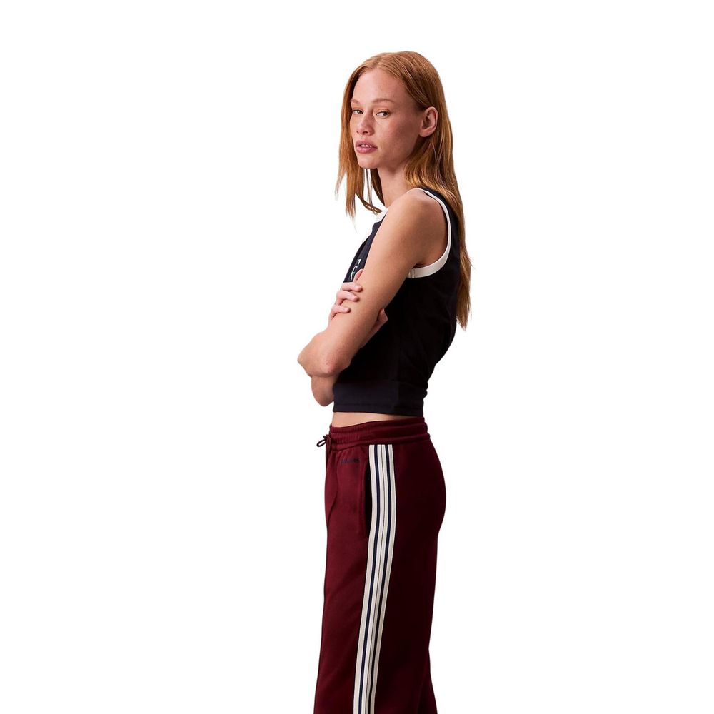 Calvin Klein Jeans Bordeaux Cotton Joggers (Workout Pants) - Luxe Nova