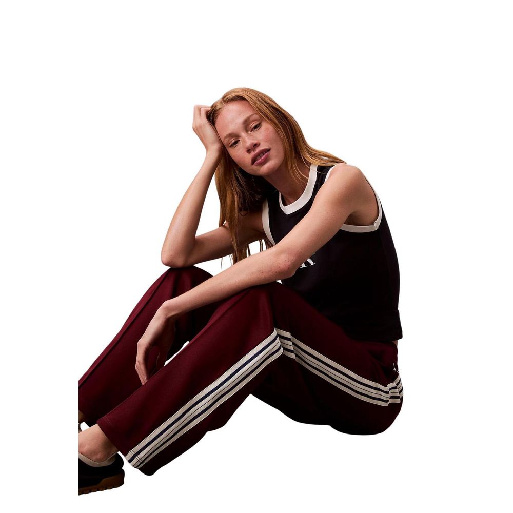 Calvin Klein Jeans Bordeaux Cotton Joggers (Workout Pants) - Luxe Nova