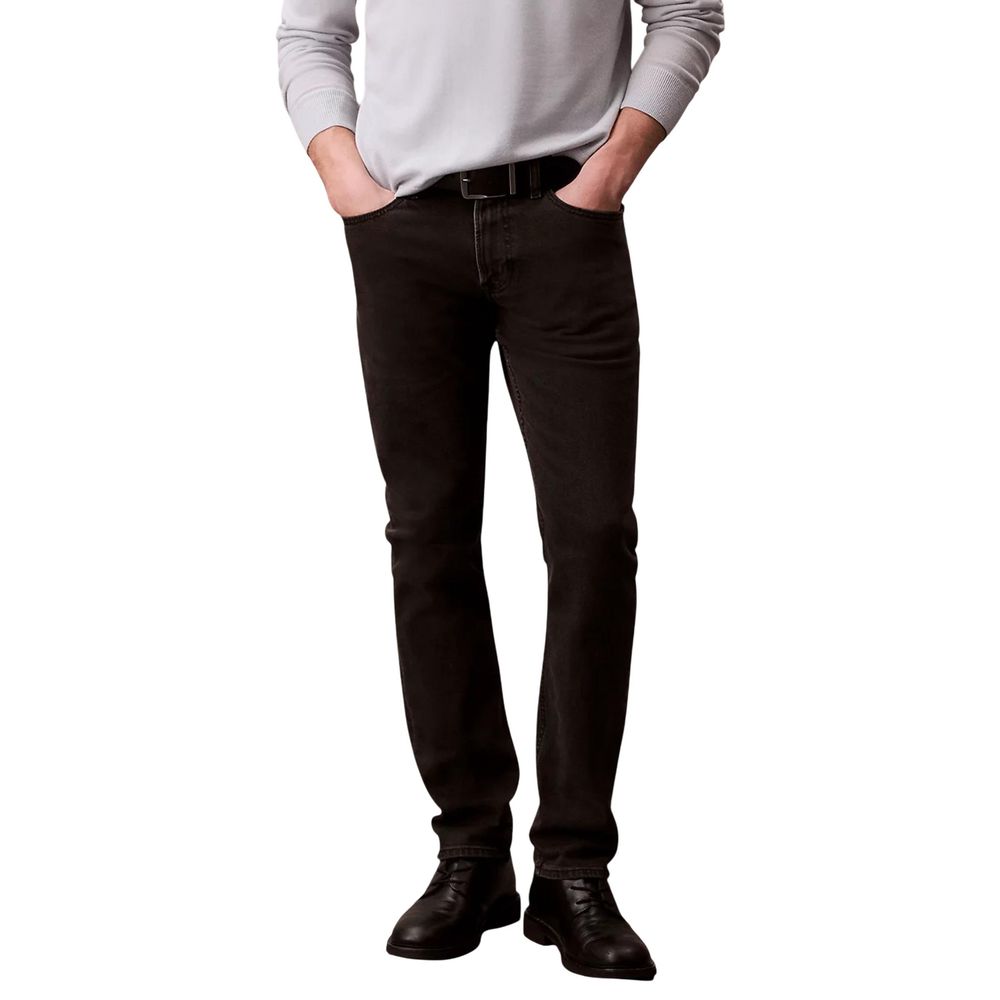 Calvin Klein Jeans Black Cotton Skinny Jeans - Luxe Nova