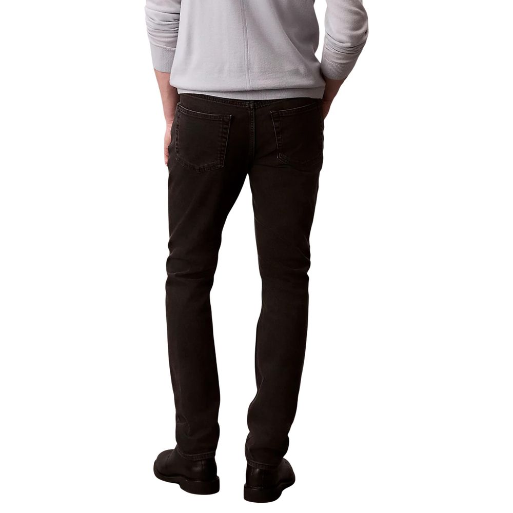 Calvin Klein Jeans Black Cotton Skinny Jeans - Luxe Nova