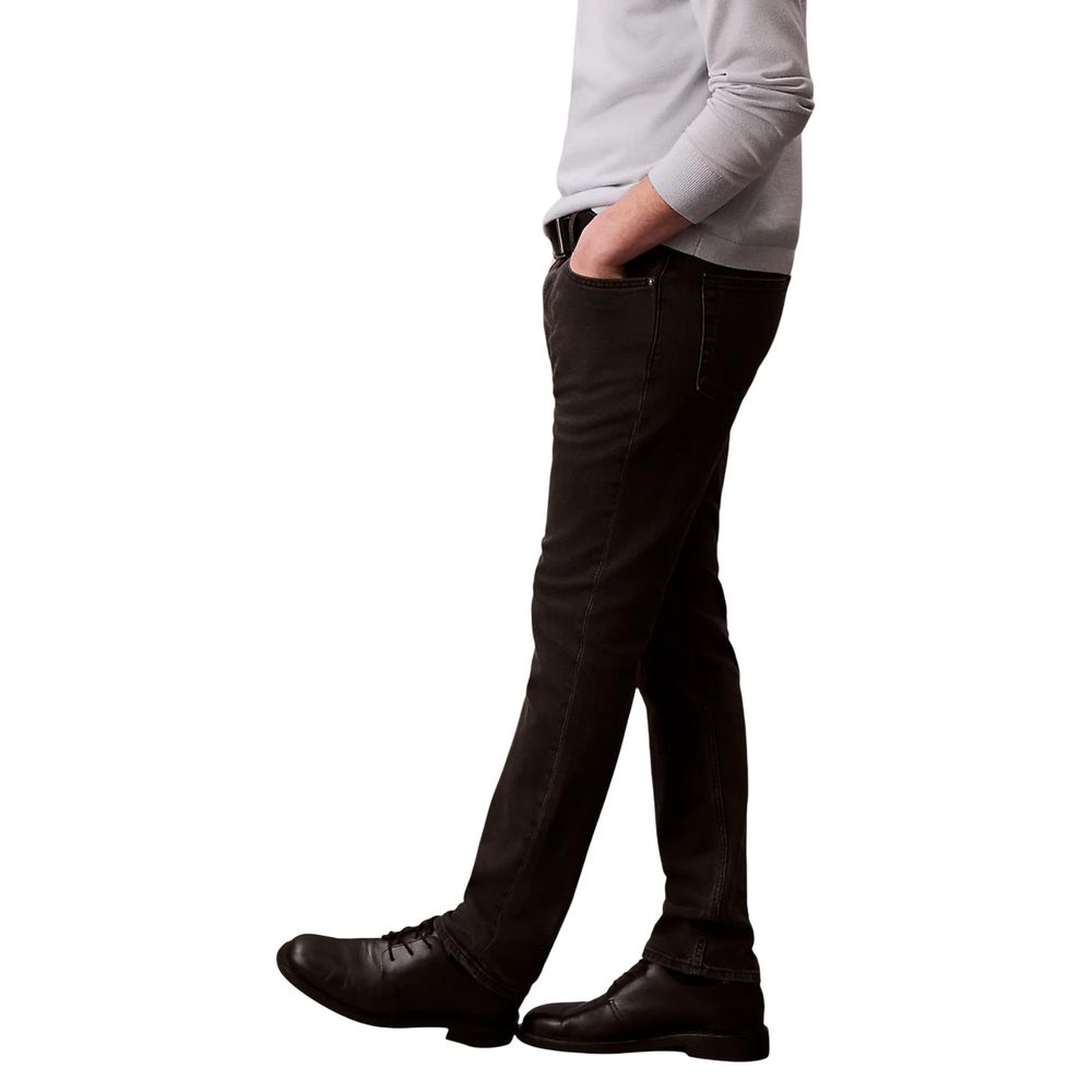 Calvin Klein Jeans Black Cotton Skinny Jeans - Luxe Nova