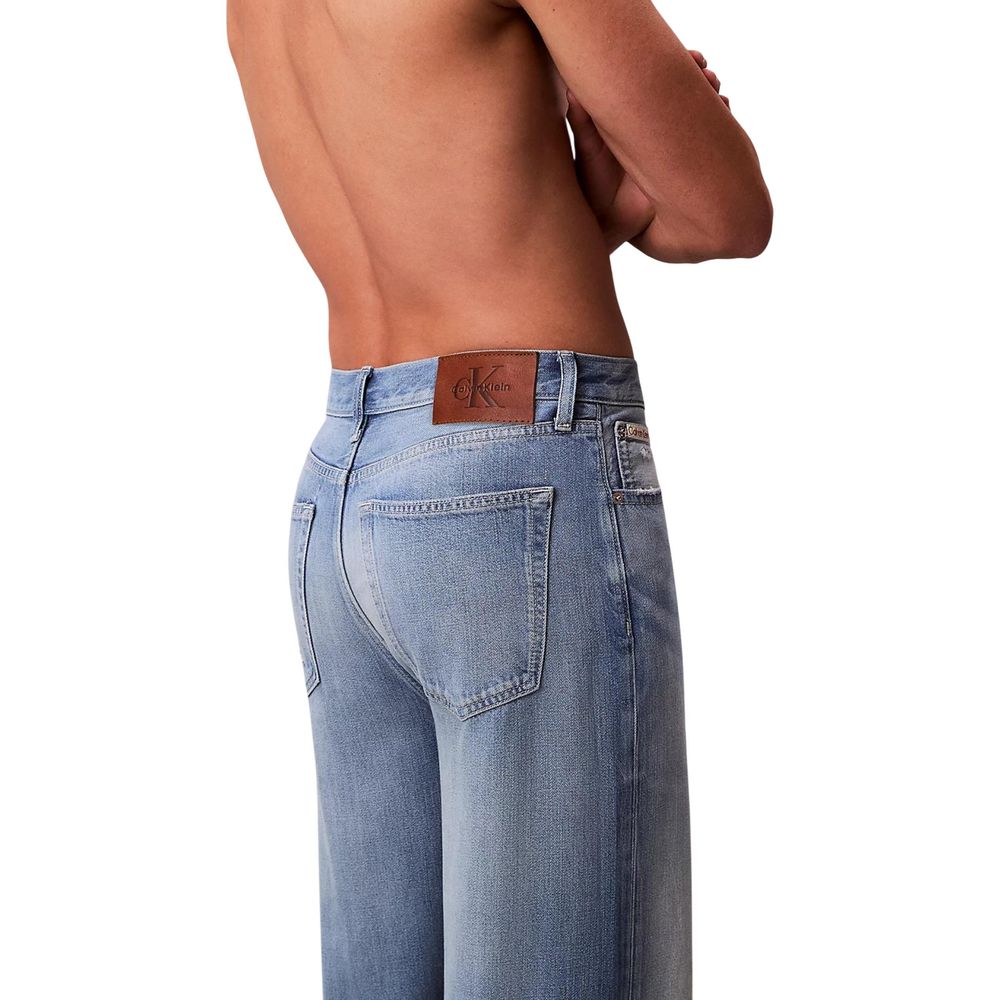 Calvin Klein Jeans Blue Lyocell Relaxed Fit Jeans - Luxe Nova