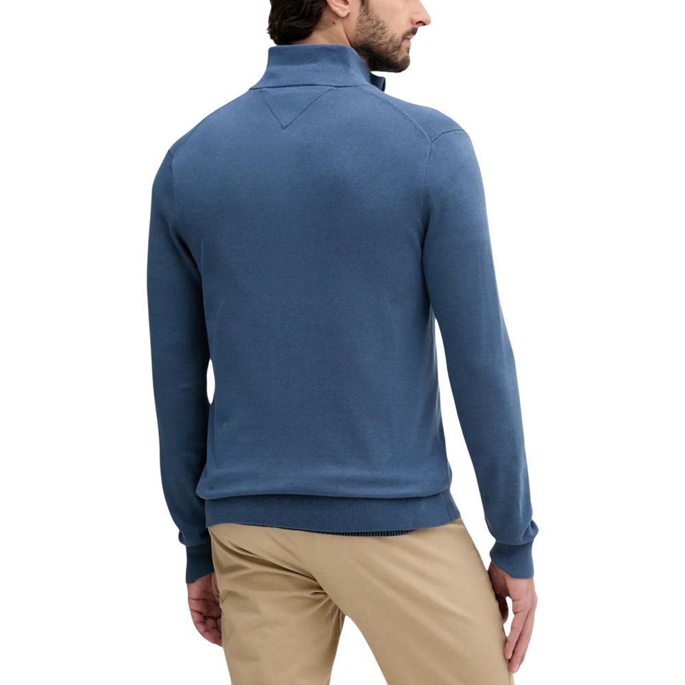 Tommy Hilfiger Blue Cotton Cardigan - Luxe Nova