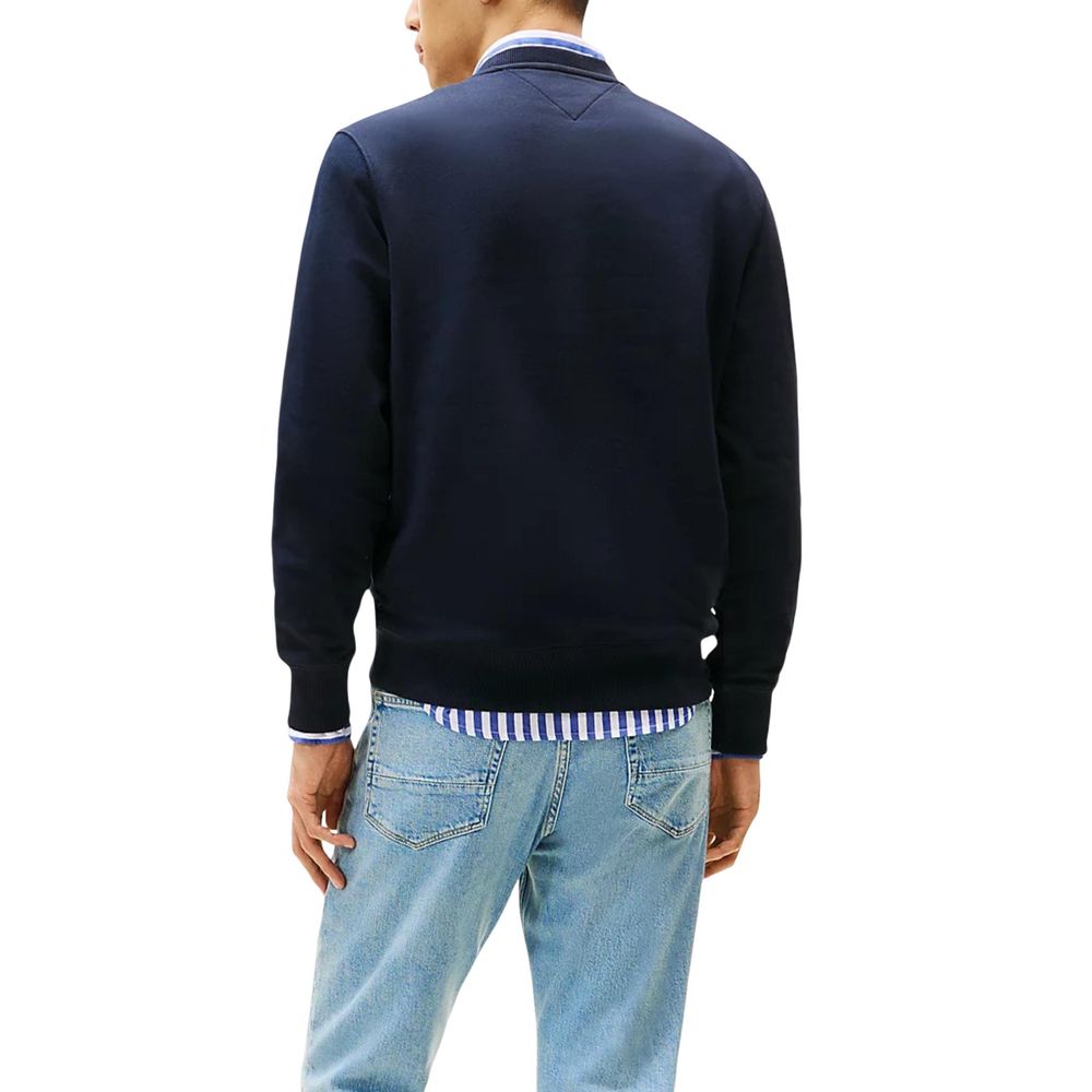 Tommy Hilfiger Blue Cotton Sweatshirt - Luxe Nova