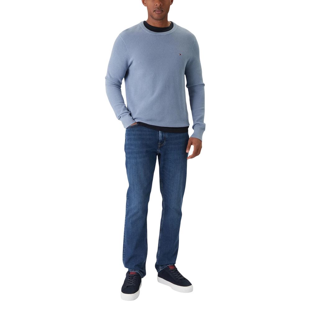 Tommy Hilfiger Blue Recycled Cotton Relaxed Fit Jeans - Luxe Nova