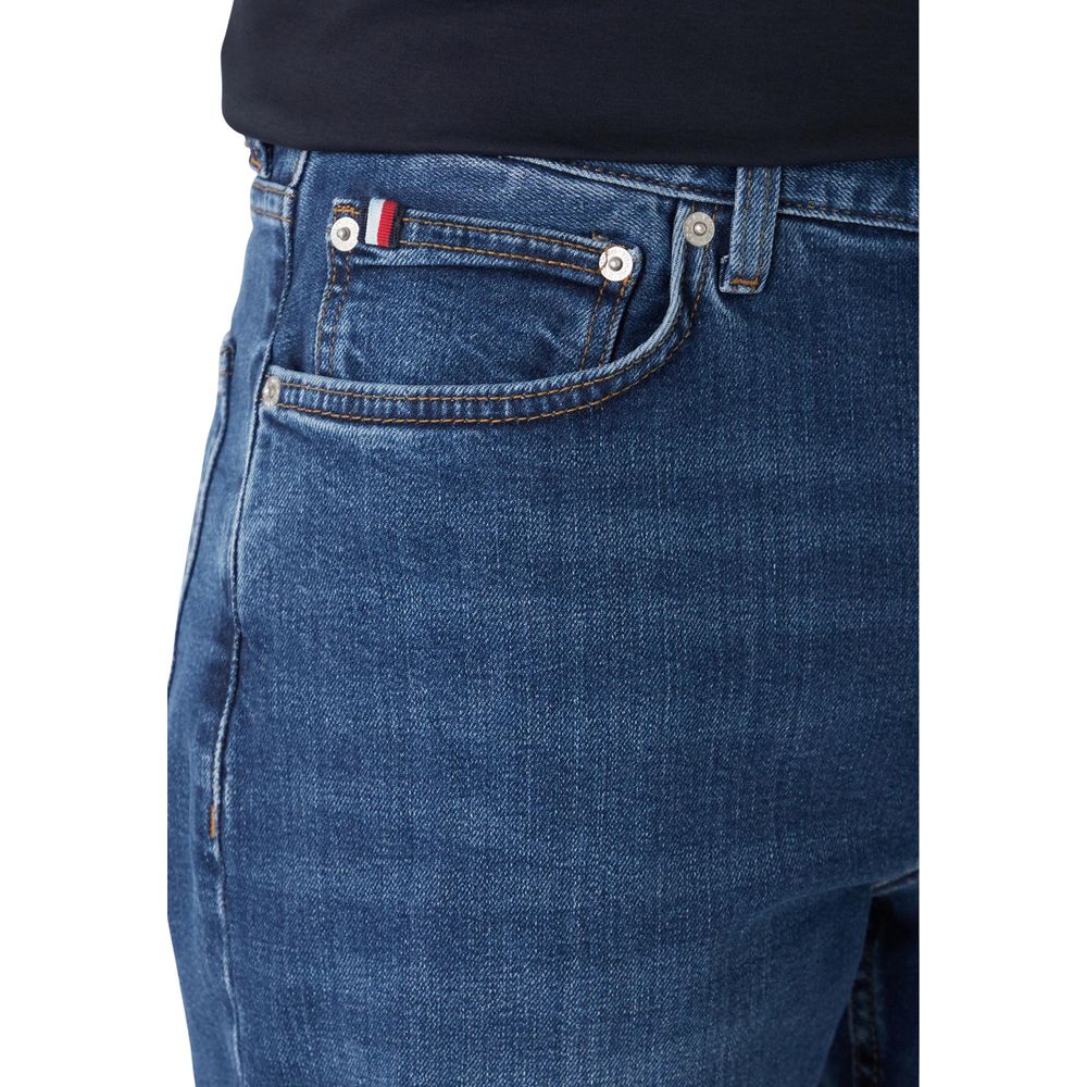 Tommy Hilfiger Blue Recycled Cotton Relaxed Fit Jeans - Luxe Nova
