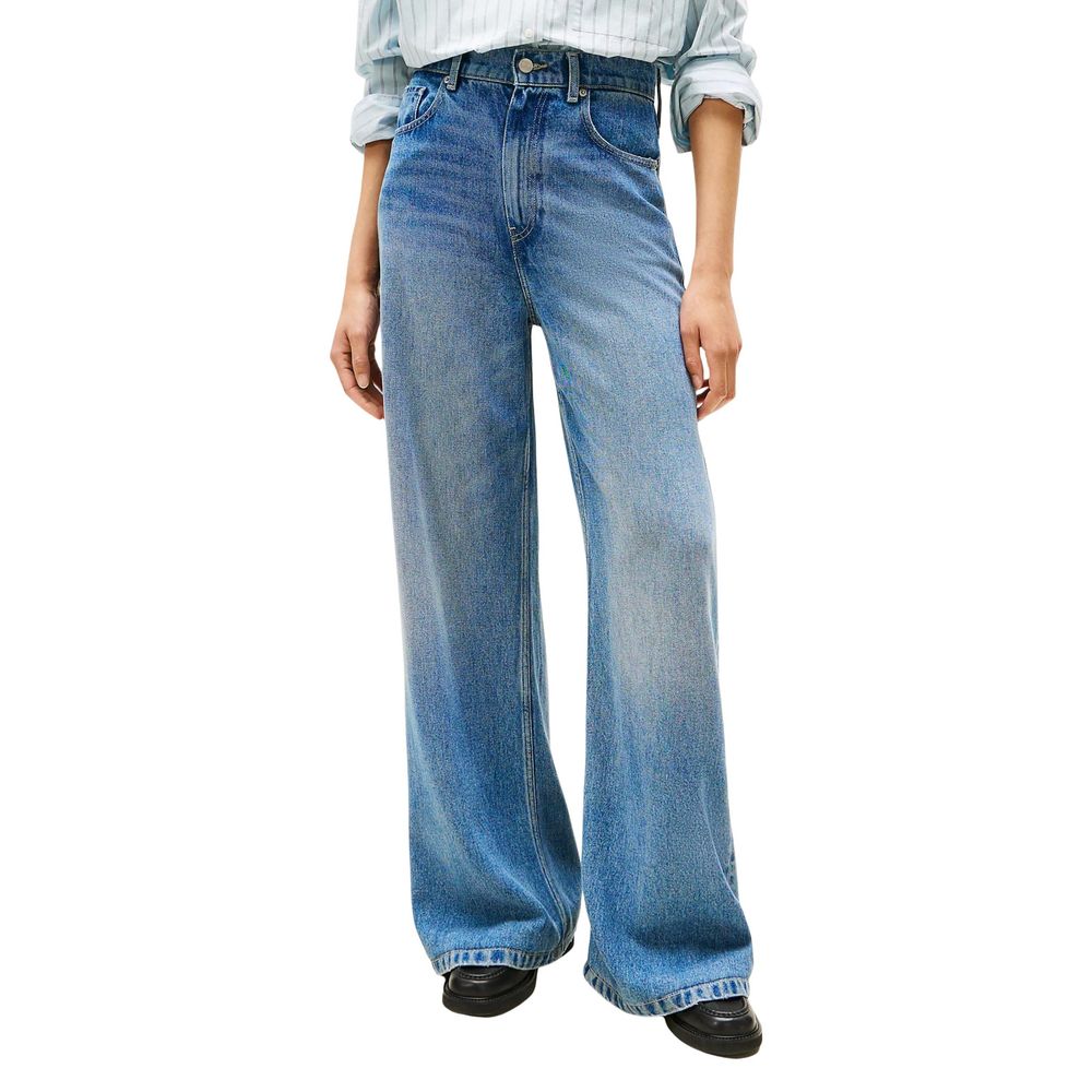 Tommy Hilfiger Blue Lyocell Bootcut Jeans - Luxe Nova