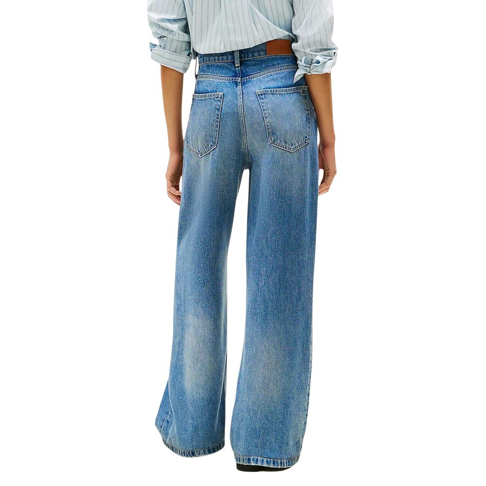 Tommy Hilfiger Blue Lyocell Bootcut Jeans - Luxe Nova