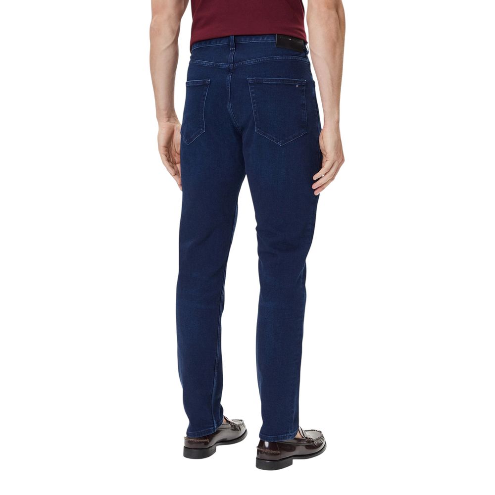 Tommy Hilfiger Blue Recycled Cotton Relaxed Fit Jeans - Luxe Nova