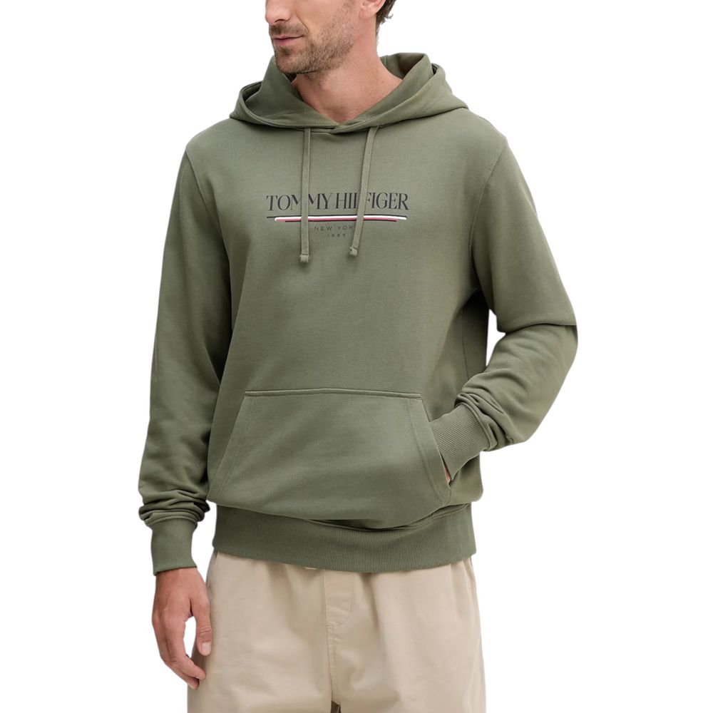 Tommy Hilfiger Bicolor Recycled Cotton Hoodie - Luxe Nova