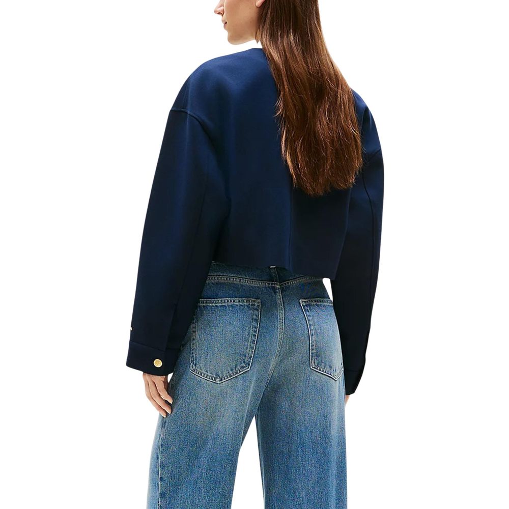Tommy Hilfiger Blue Viscose Blazer - Luxe Nova