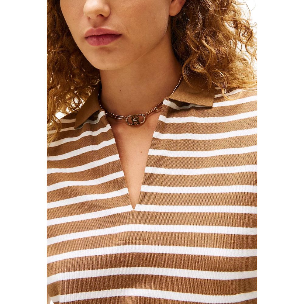 Tommy Hilfiger Brown Lyocell T-Shirt