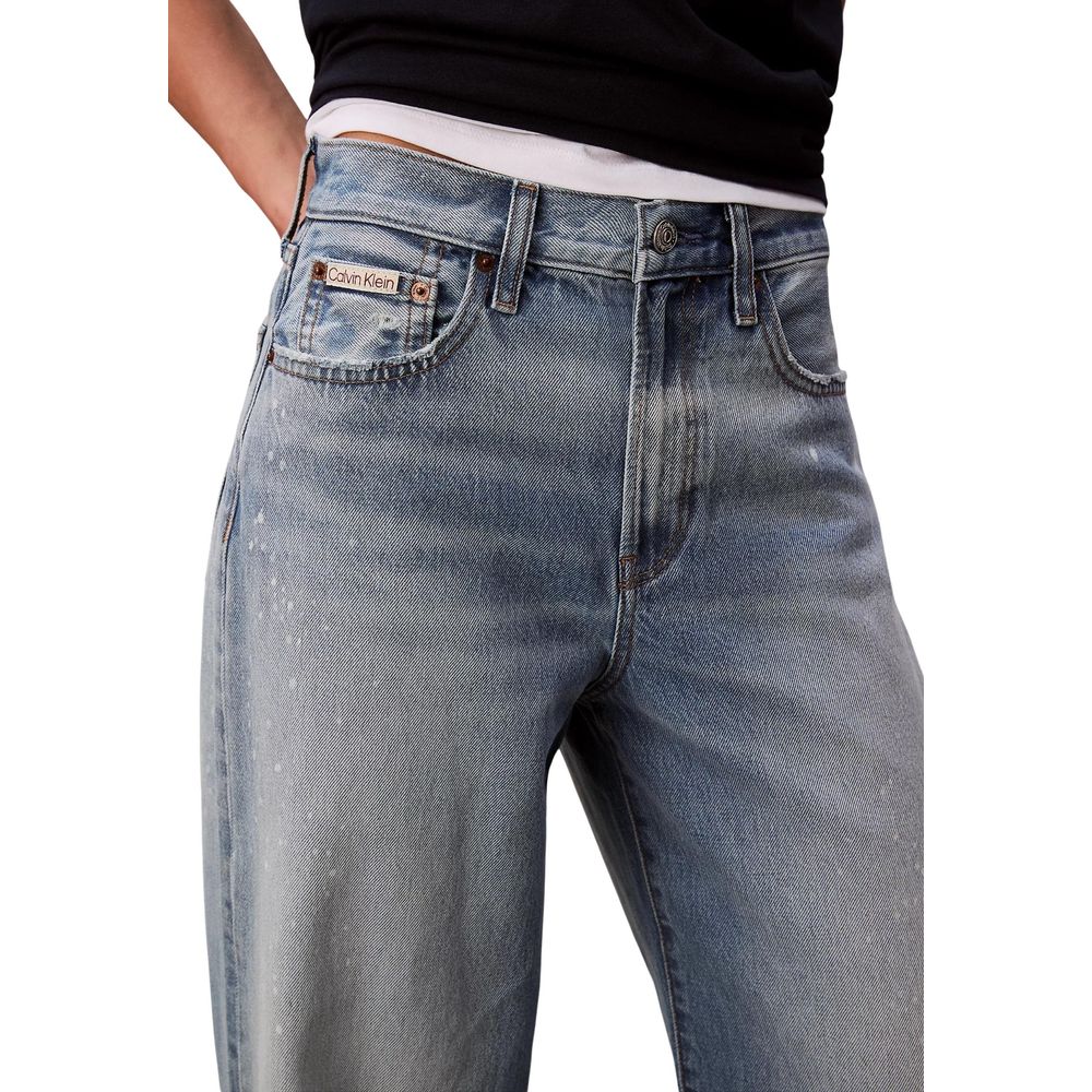 Calvin Klein Jeans Blue Cotton Bootcut Jeans - Luxe Nova
