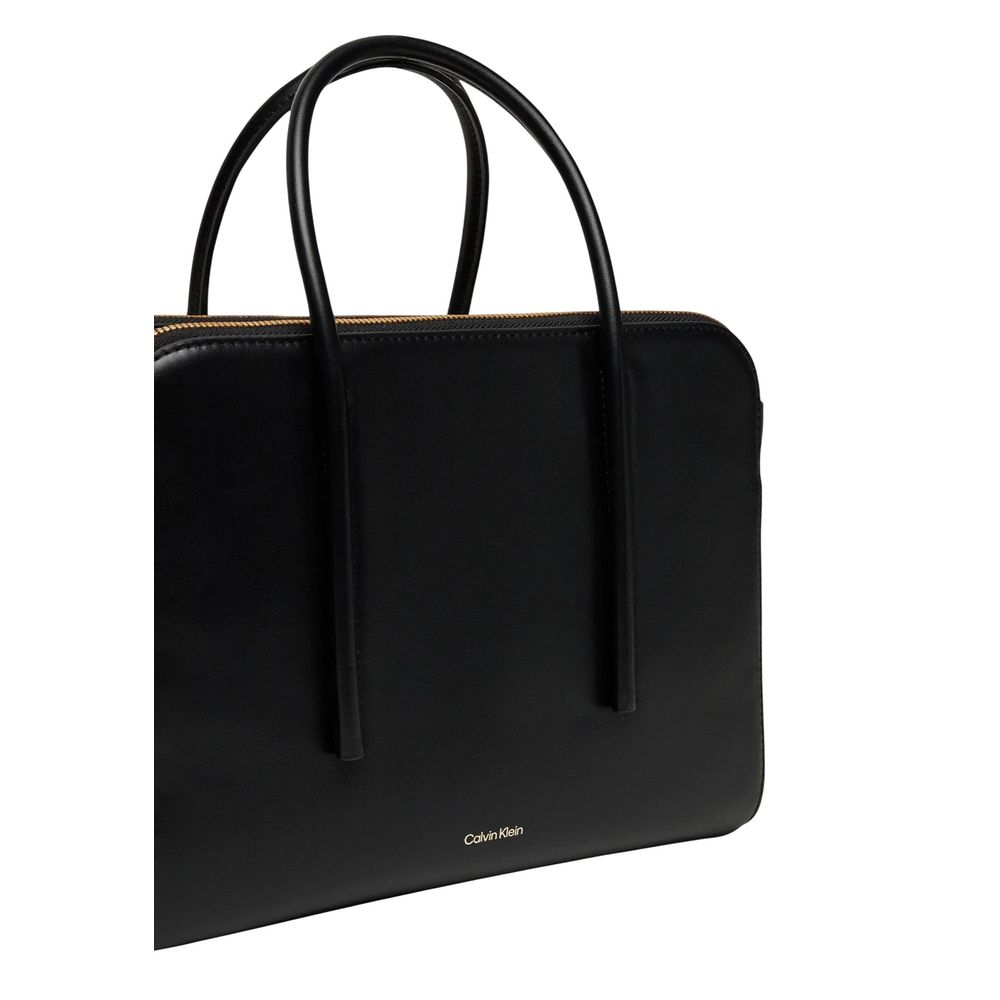 Calvin Klein Black Leather Handbag - Luxe Nova