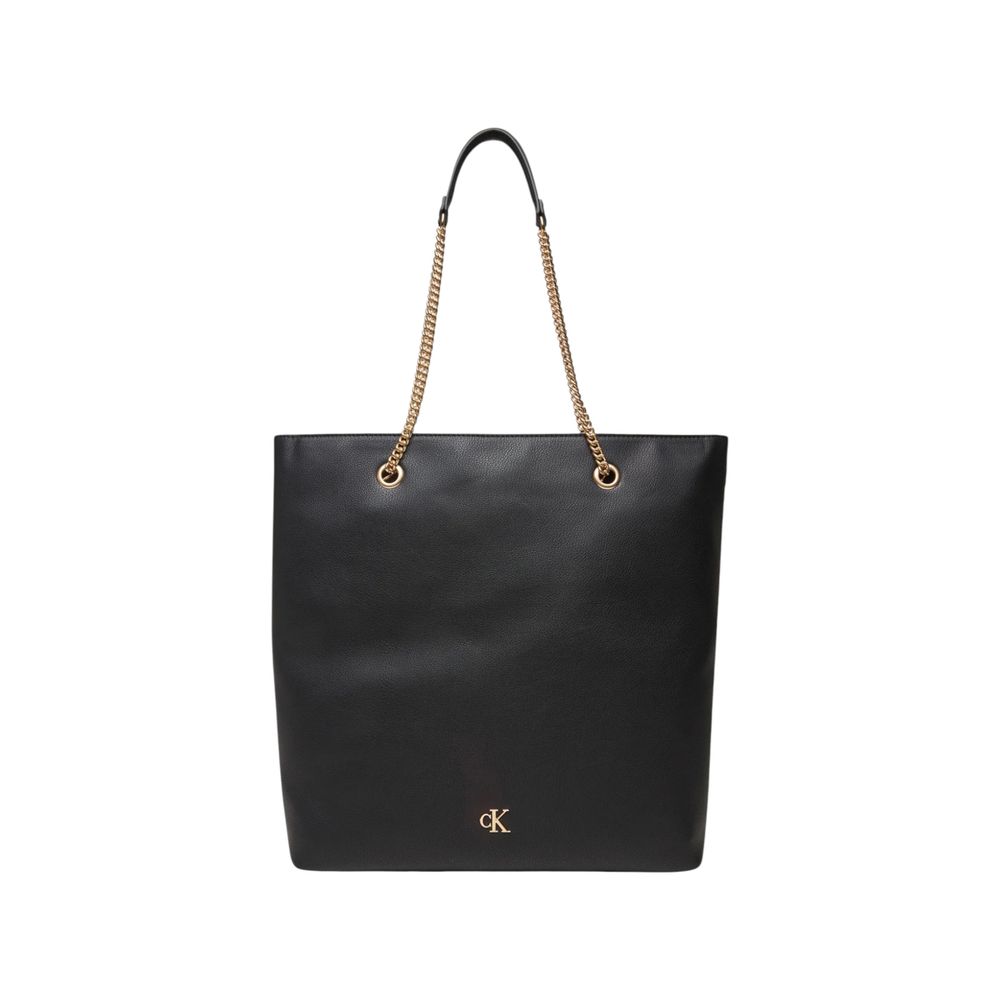 Calvin Klein Black Polyethylene Handbag - Luxe Nova