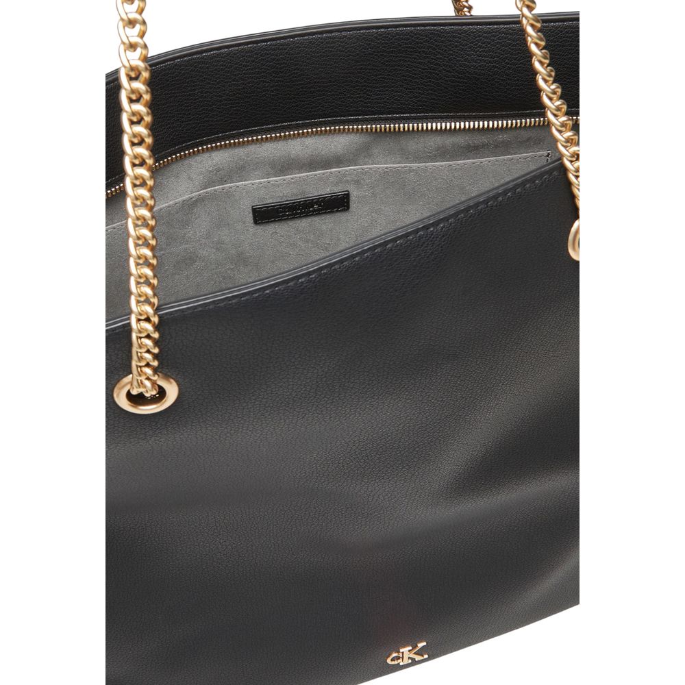 Calvin Klein Black Polyethylene Handbag - Luxe Nova