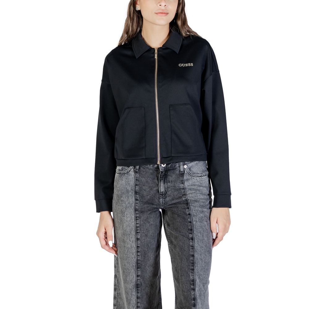 Guess Active Black Polyamide Sweatshirt - Luxe Nova