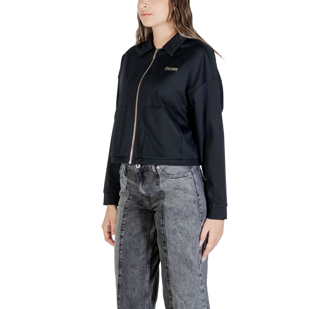 Guess Active Black Polyamide Sweatshirt - Luxe Nova