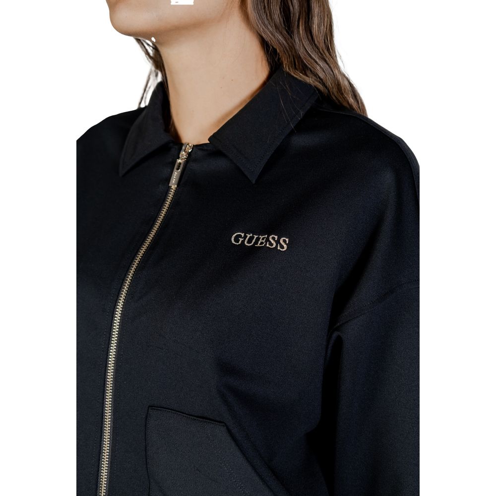 Guess Active Black Polyamide Sweatshirt - Luxe Nova