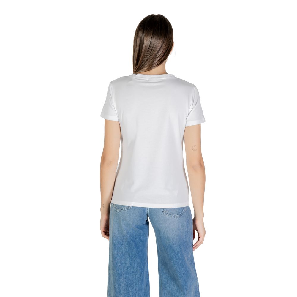 Guess Active White Cotton T-Shirt - Luxe Nova