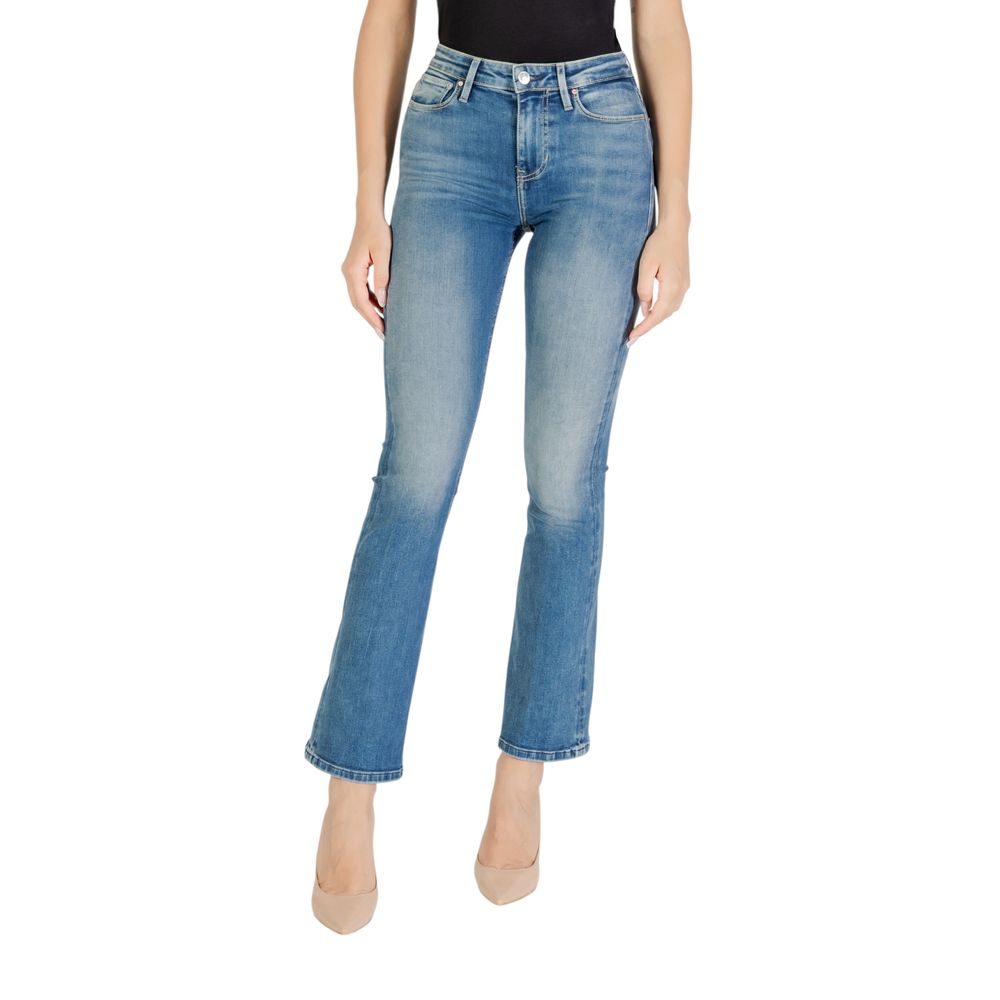 Guess Blue Cotton Bootcut Jeans - Luxe Nova