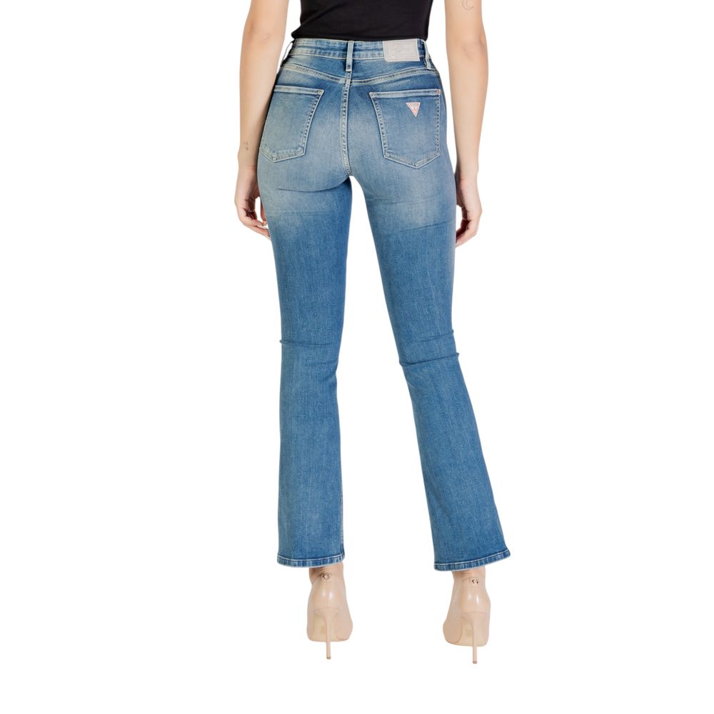 Guess Blue Cotton Bootcut Jeans - Luxe Nova