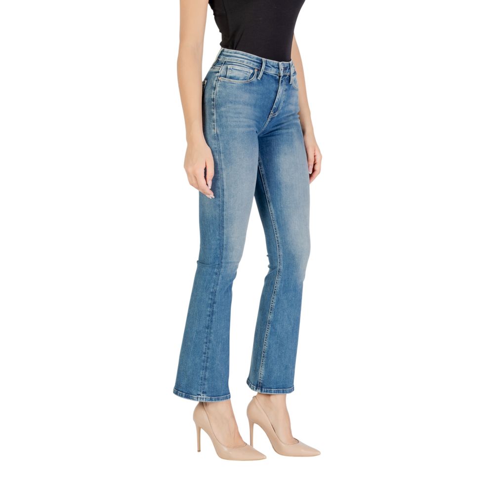 Guess Blue Cotton Bootcut Jeans - Luxe Nova