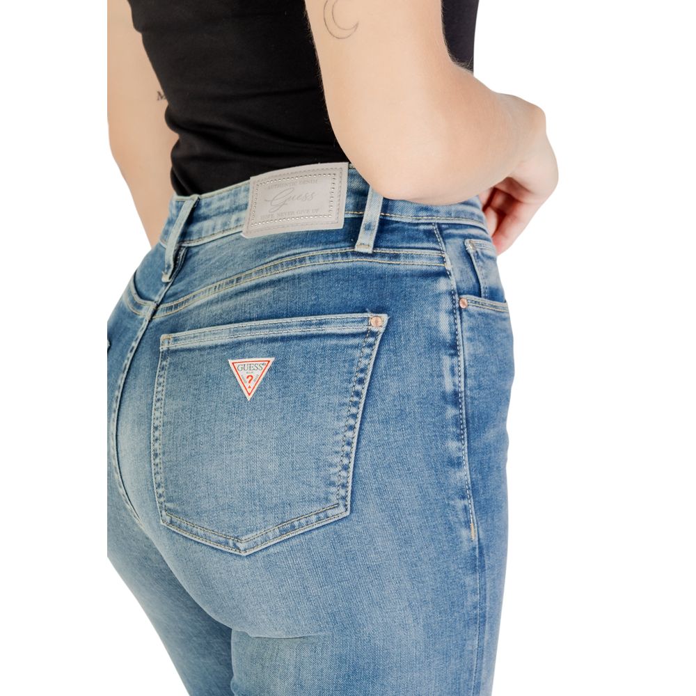 Guess Blue Cotton Bootcut Jeans - Luxe Nova