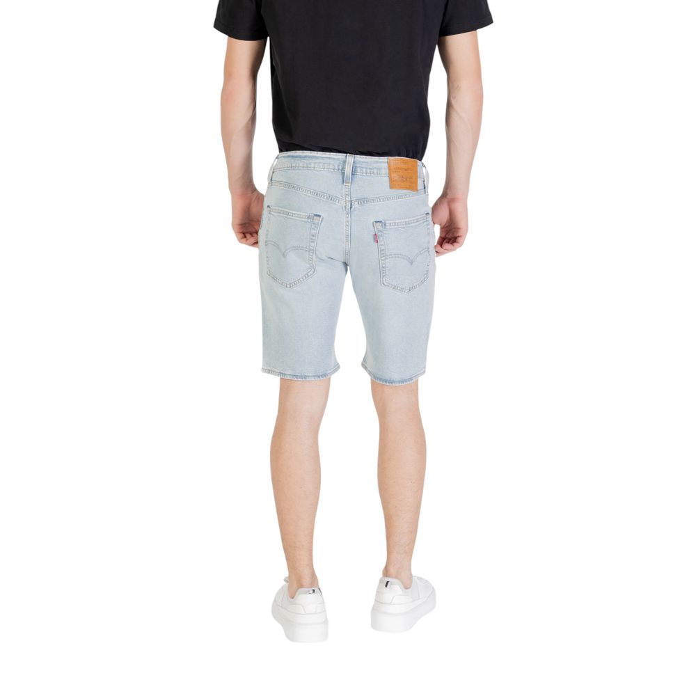 Levi's Light Blue Cotton Bermuda Shorts - Luxe Nova
