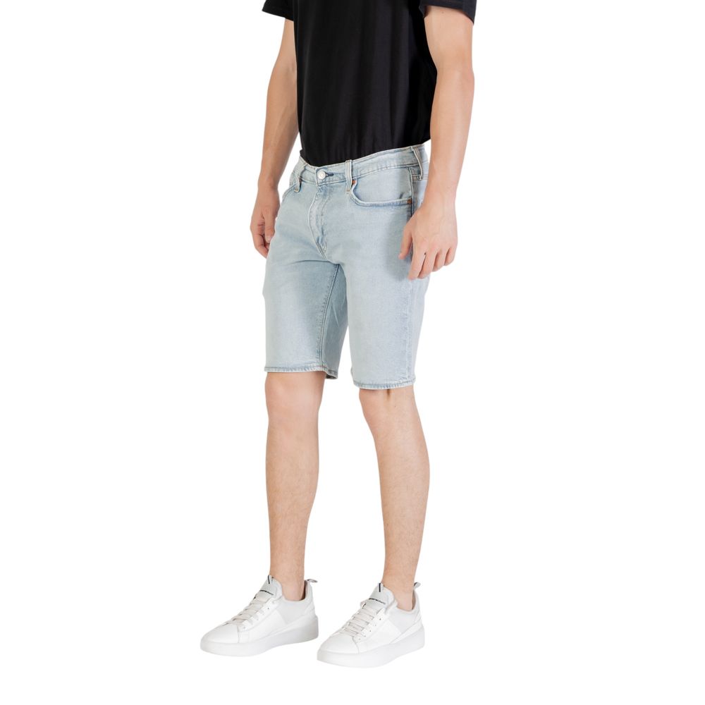 Levi's Light Blue Cotton Bermuda Shorts - Luxe Nova