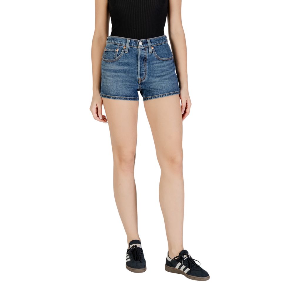 Levi's Blue Cotton Shorts - Luxe Nova