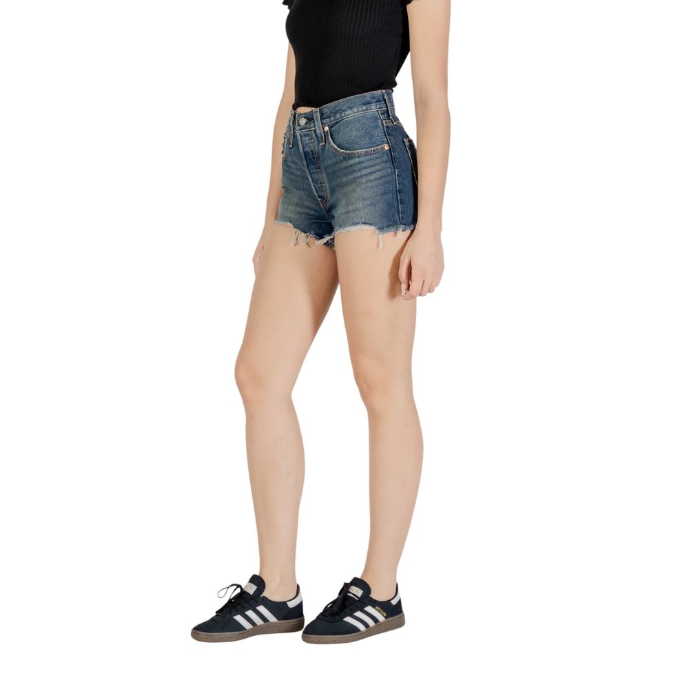 Levi's Blue Cotton Shorts - Luxe Nova