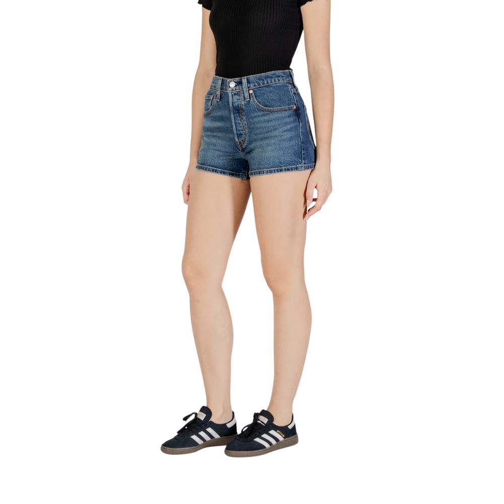 Levi's Blue Cotton Shorts - Luxe Nova