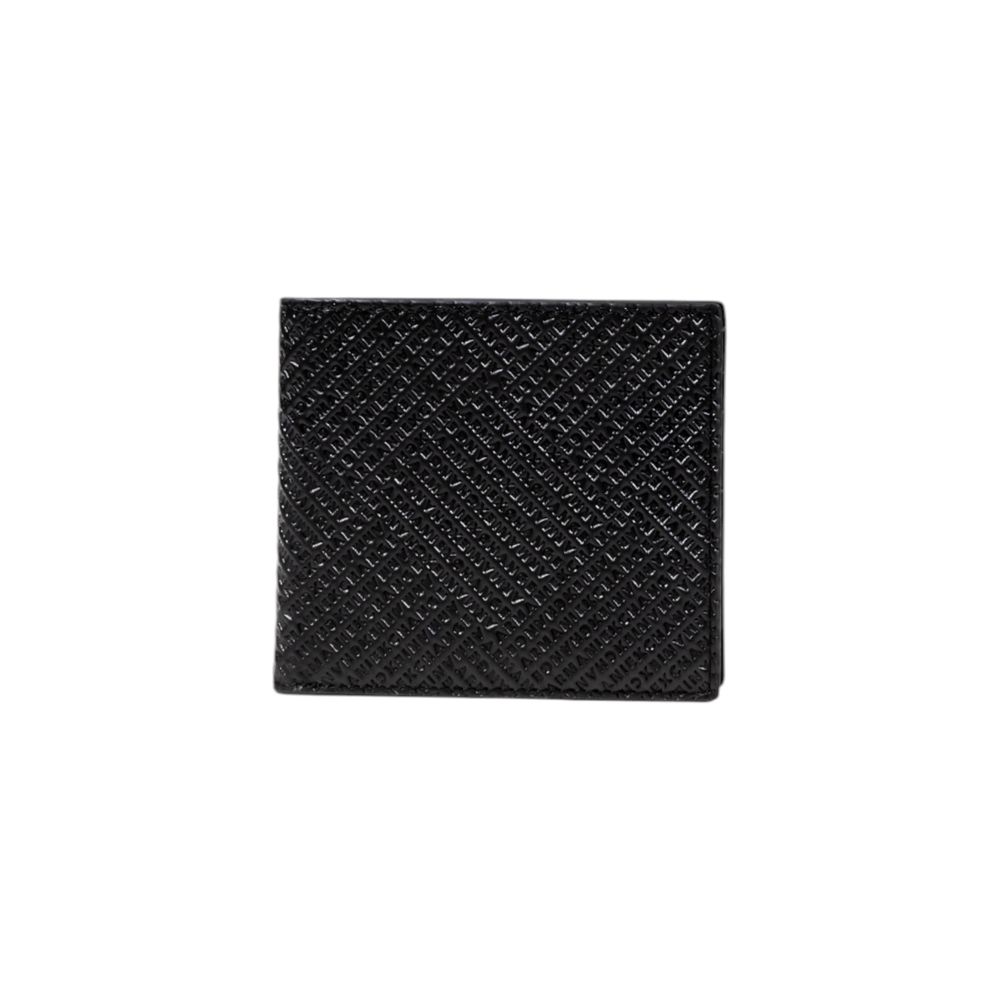 Armani Exchange Black Leather Wallet - Luxe Nova