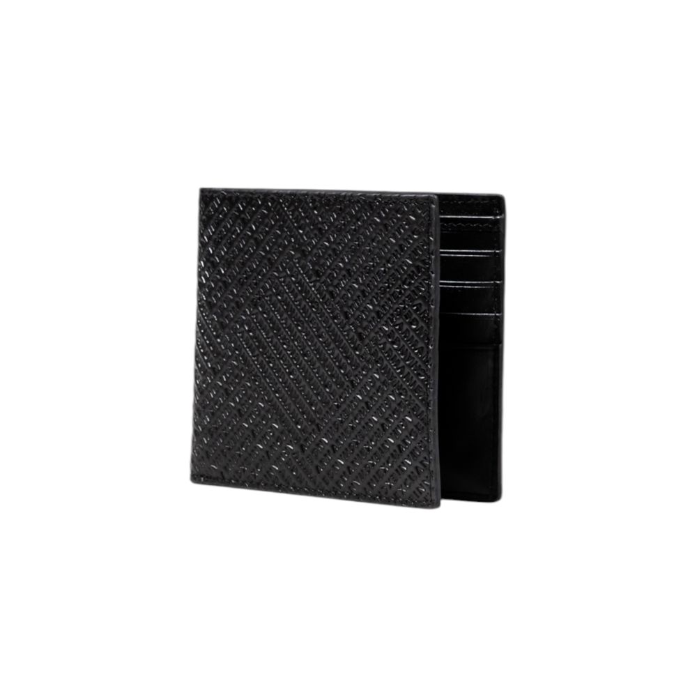 Armani Exchange Black Leather Wallet - Luxe Nova