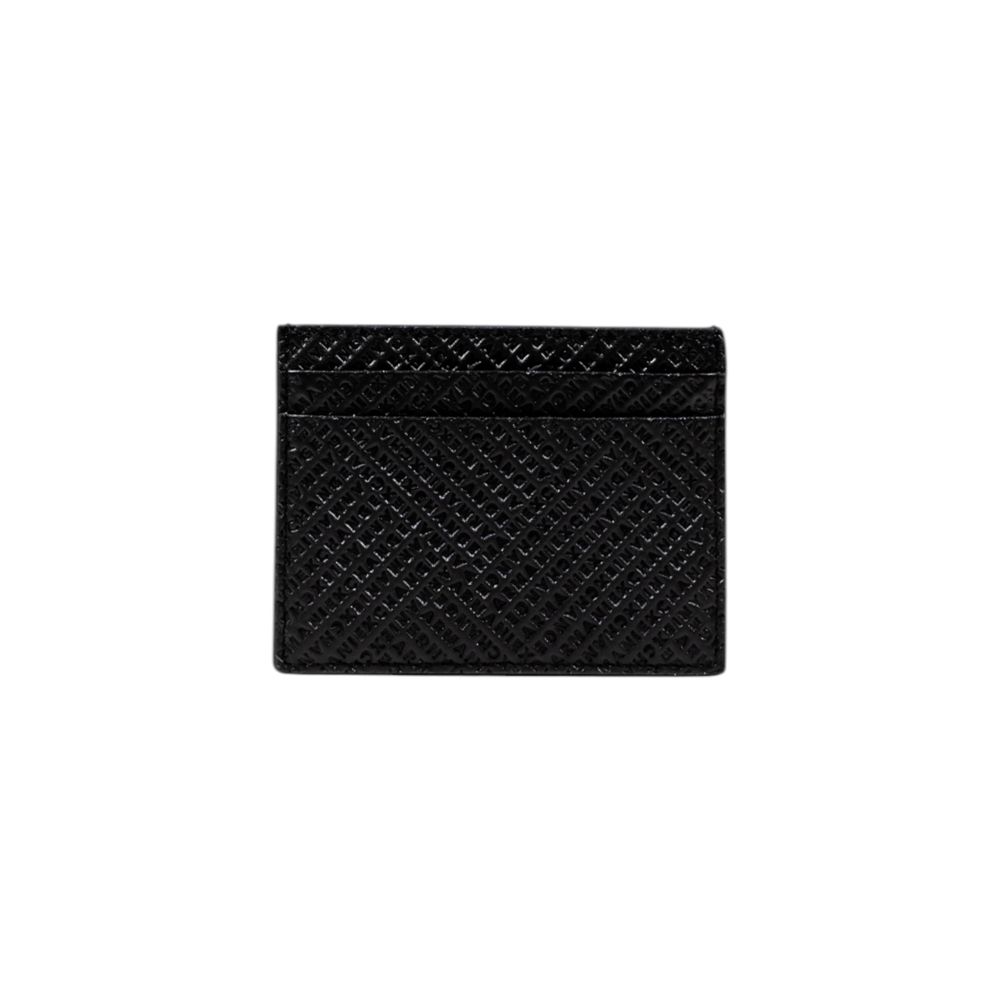 Armani Exchange Black Leather Cardholder - Luxe Nova