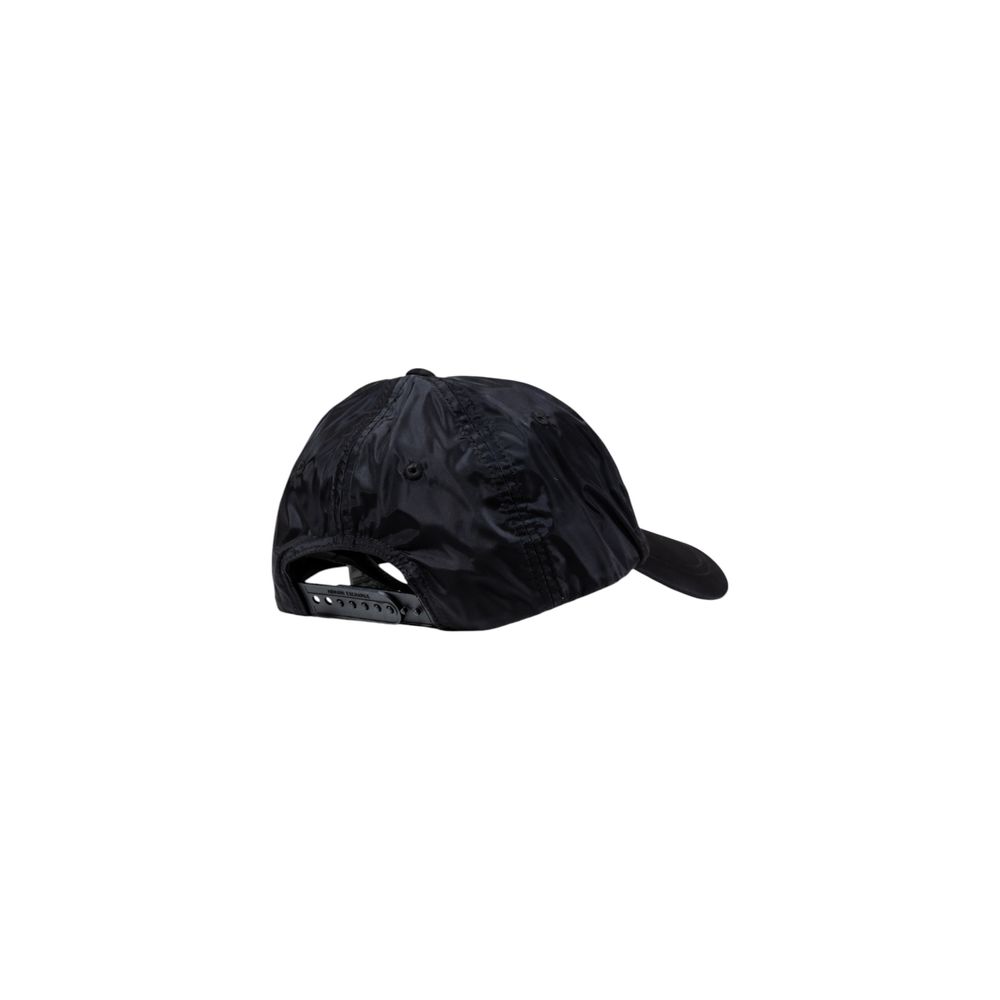 Armani Exchange Black Polyamide Cap (Baseball Hat) - Luxe Nova