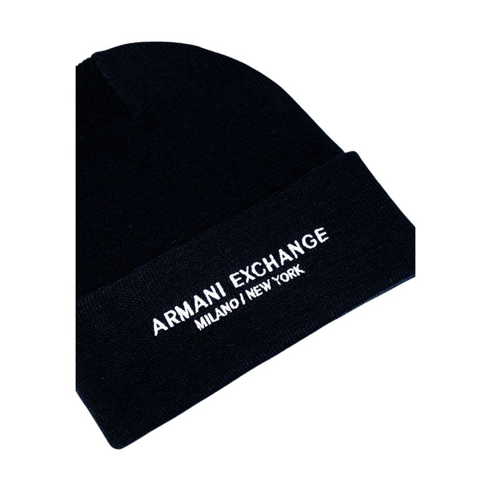 Armani Exchange Blue Polyester Cap (Baseball Hat) - Luxe Nova
