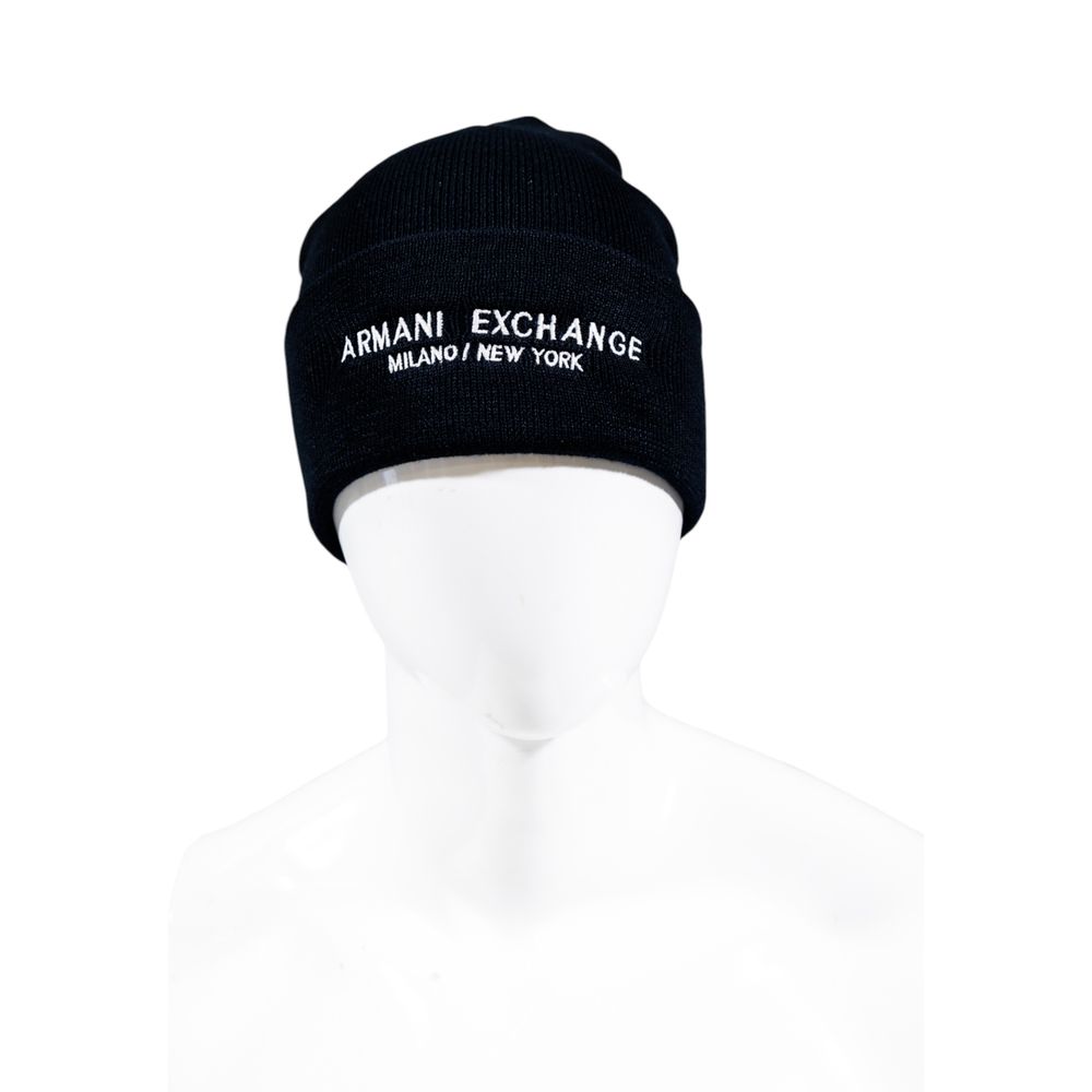 Armani Exchange Blue Polyester Cap (Baseball Hat) - Luxe Nova