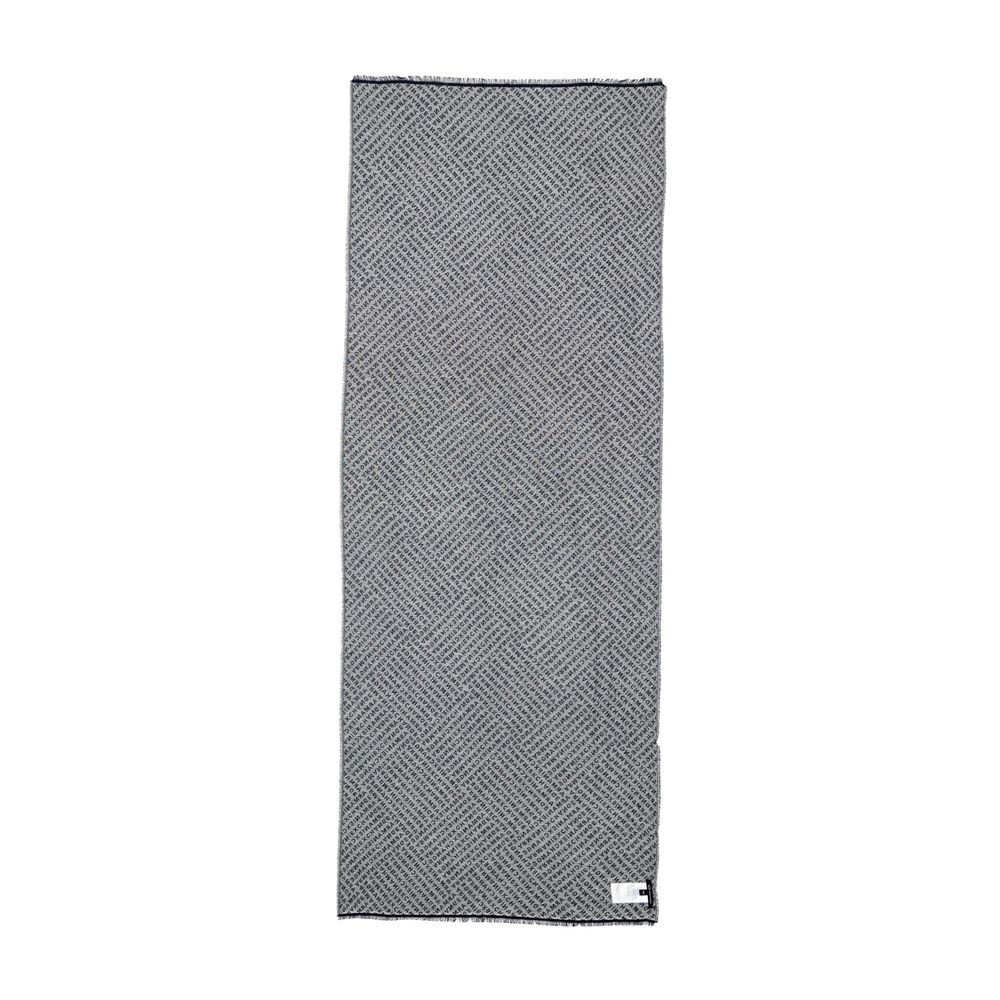 Armani Exchange Blue Viscose Scarf - Luxe Nova