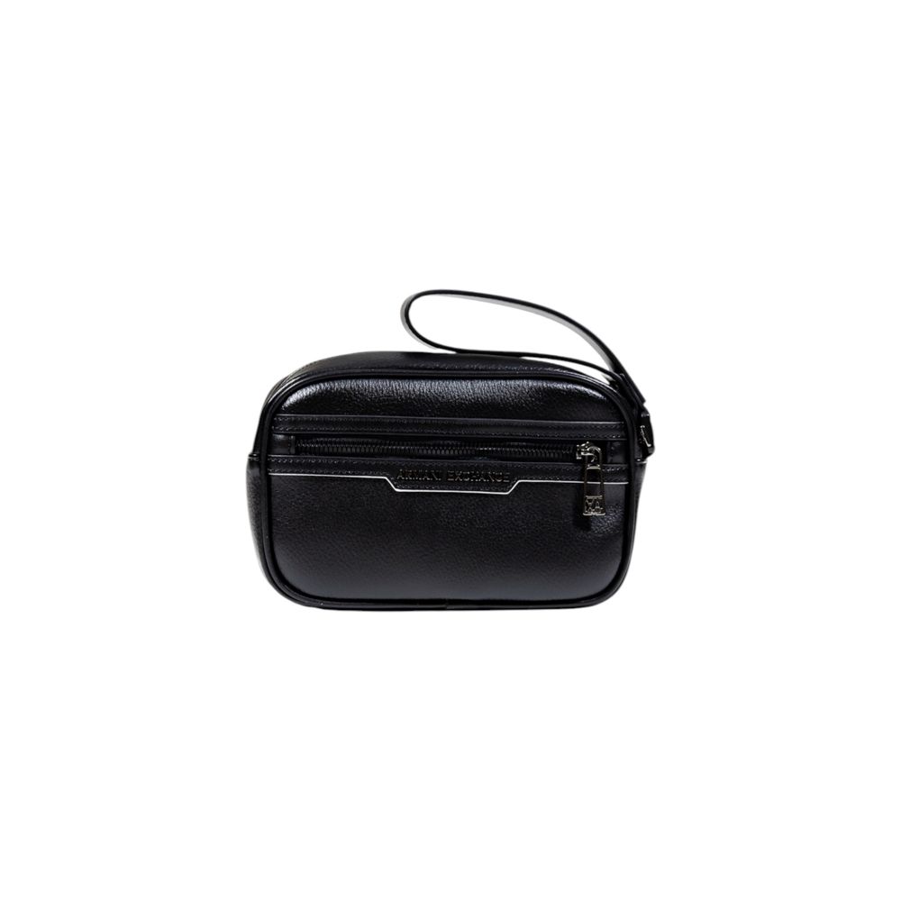 Armani Exchange Black Polyester Clutch Bag - Luxe Nova