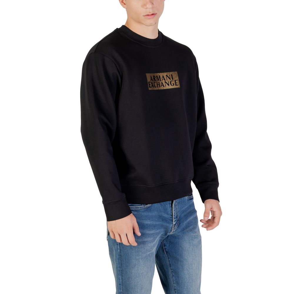 Armani Exchange Bicolor Cotton Sweatshirt - Luxe Nova