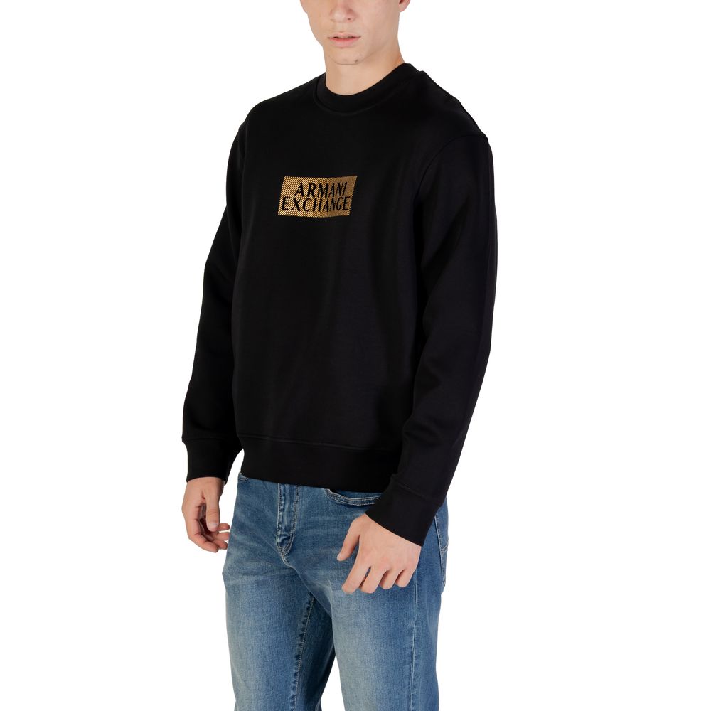 Armani Exchange Bicolor Cotton Sweatshirt - Luxe Nova