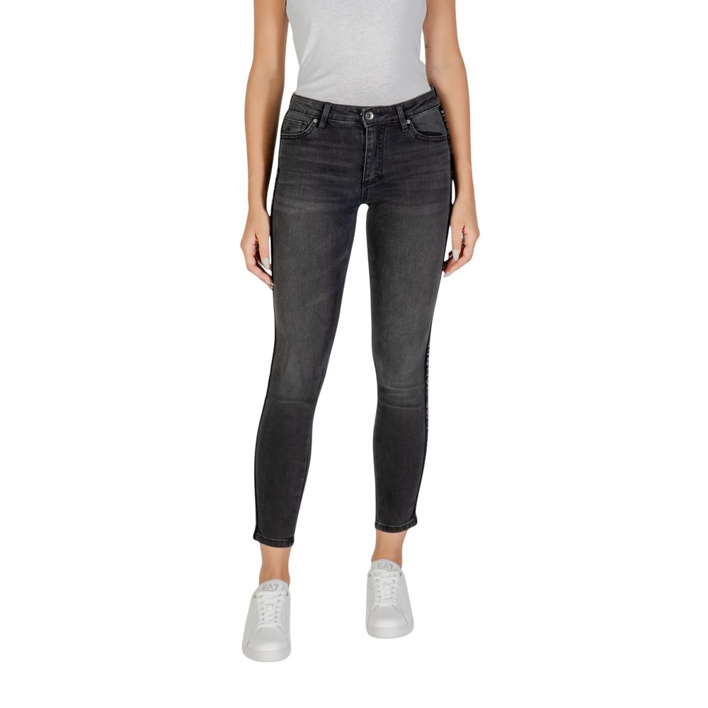 Armani Exchange Black Cotton Skinny Jeans - Luxe Nova