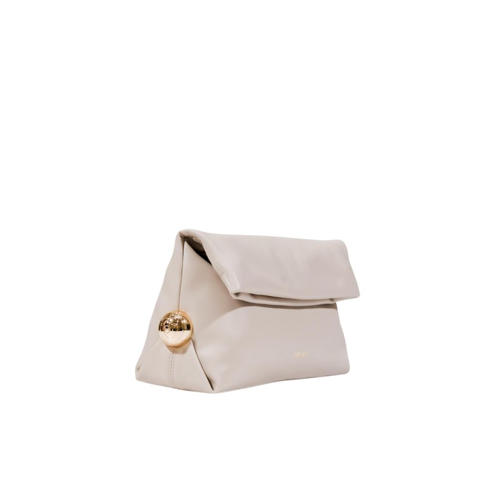 Liu Jo Beige Polyethylene Clutch Bag - Luxe Nova