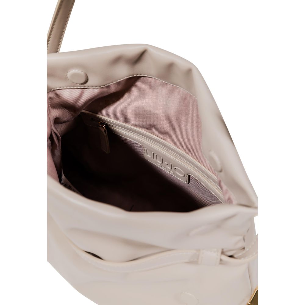 Liu Jo Beige Polyethylene Clutch Bag - Luxe Nova