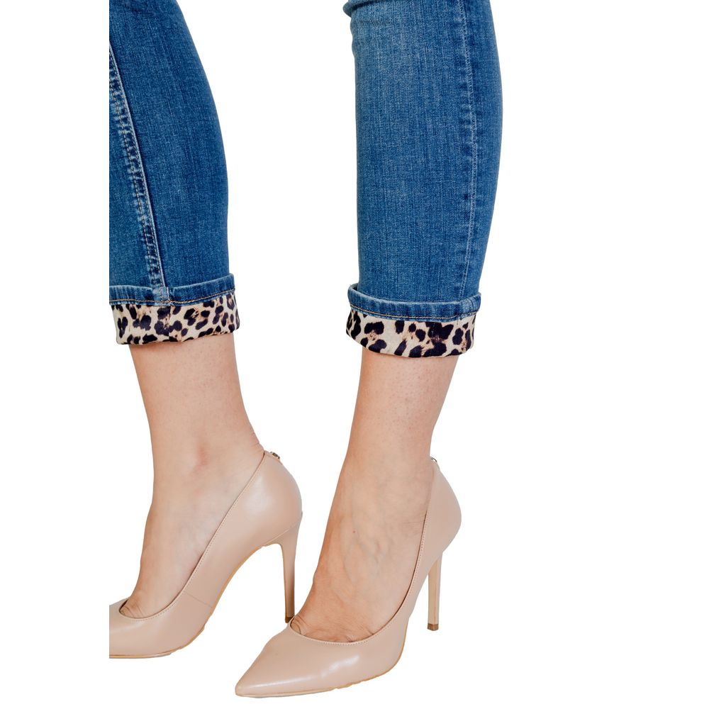 Liu Jo Blue Cotton Mom Jeans - Luxe Nova